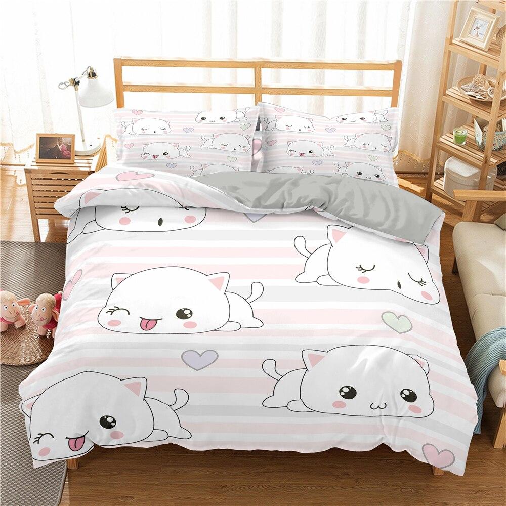 cat unicorn bedding