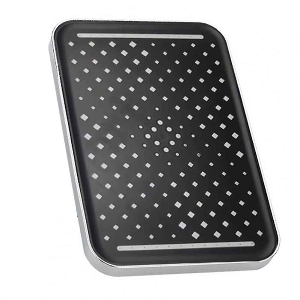 Rain Shower Head High-Pressure Stainless Steel Rainfall Showerhead Large Waterfall Bathroom Square Showerhead For Shower Lovers