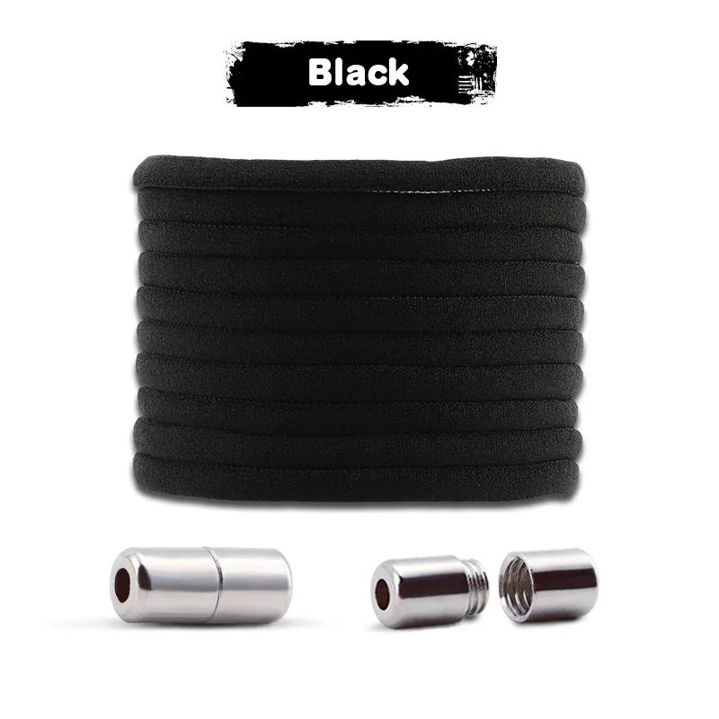 1 Pair Capsule Lock Shoelace Without Ties Sneakers No Tie Shoe Laces Children Adults Quick Lace on/Off Shoelaces for Shoes New