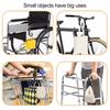 Electric Bike Hook Strong Load-bearing Adjustable Fastener Tape Design Simple Installation Multifunctional Universal Double Hook