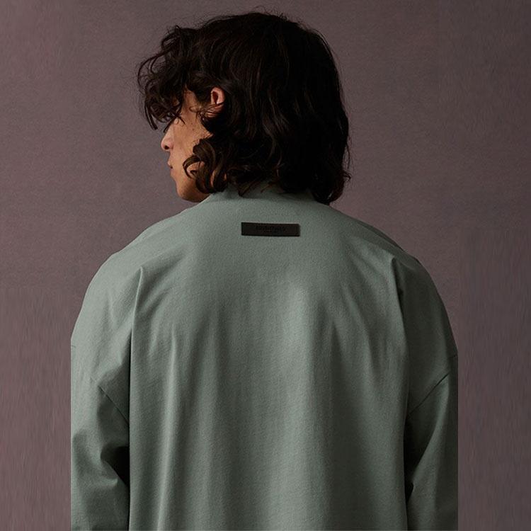 Fear of God Essentials SS23 Long Sleeve Logo Tee 'Sycamore' Men's 125BT222011F
