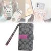 Leather Pu Iphone Shell Stylish Mirror Finish Drop Protection Fashionable