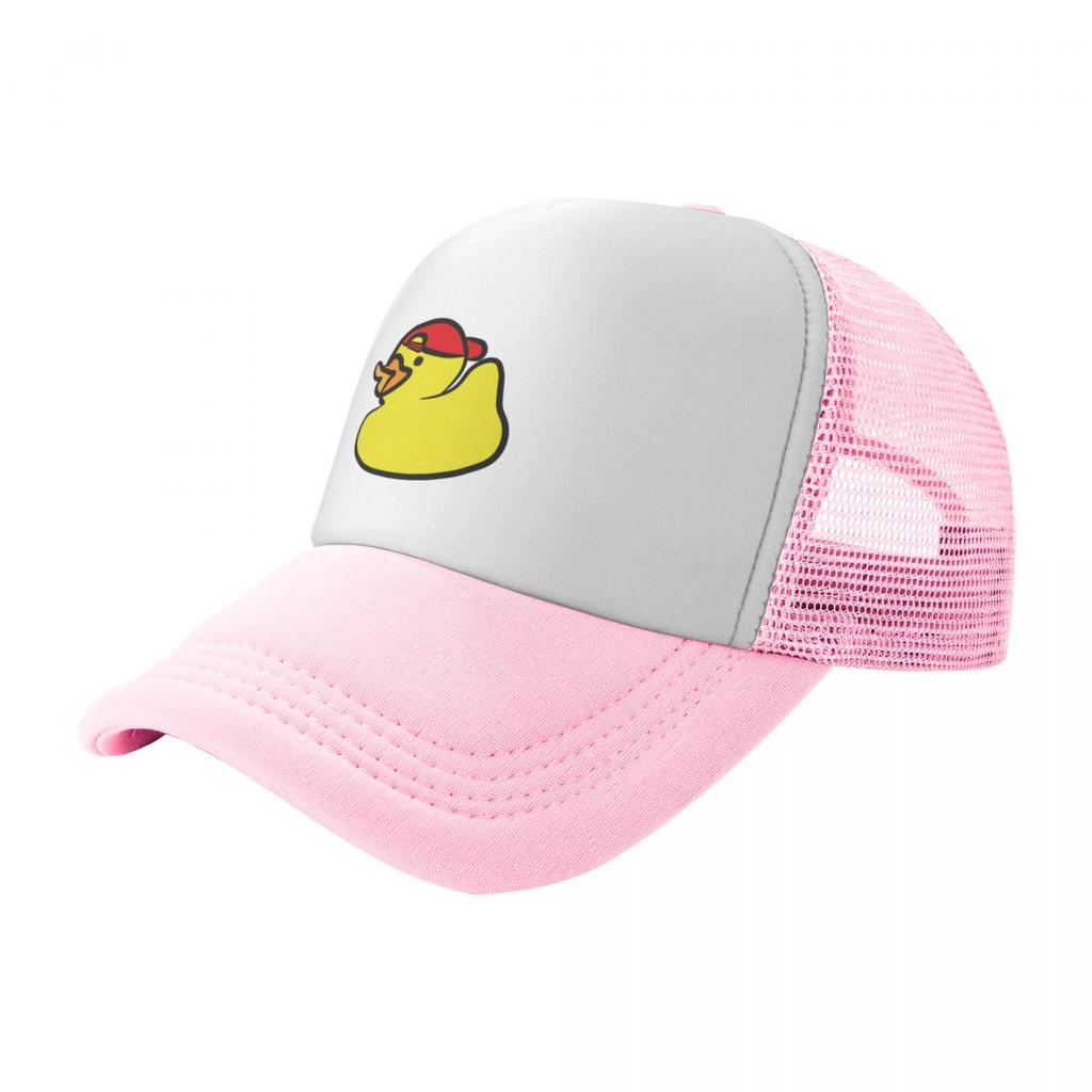 Cute Rubber Duck Wearing a Backwards Baseball Baseball Cap Cosplay Beach Outing Beach Hat Women Hats Men's