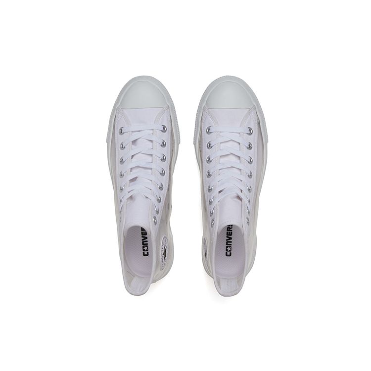 Converse Chuck Taylor All Star Light Material Transparente Cano Alto Lona Tênis Unissex Tênis Branco Transparente 31302940