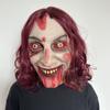 Evil Dead Rise Mask Rave Horror Killer Cosplay Halloween Scary Latex Hjelm Full Face Hodeplagg Cosplay Bloody Creepy Ghos