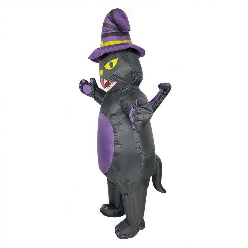 Halloween Katze aufblasbares Kostüm, Erwachsene
