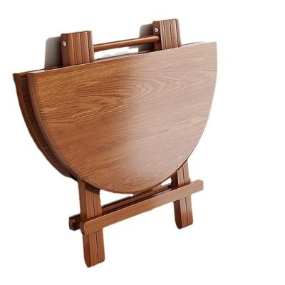 SEE KEAN New Chinese Style Portable Wooden Folding Dining Table