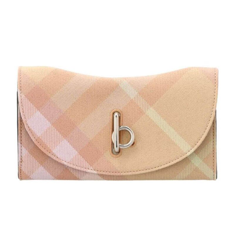 Burberry Wallet Long Wallet Locking Check 8081787