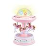 Creative Nordic Carousel Music Box Star Projection Light Luminous Music Box Home Desktop Decorative Arts and Crafts Holiday Gift