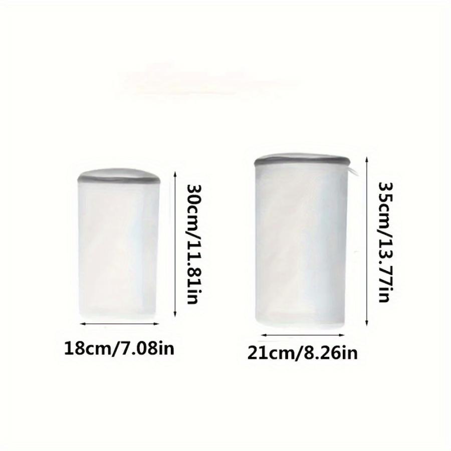 

2 шт. Премиум-мешка для стирки обуви - сетчатые мешочки для стирки кроссовок и беговых кроссовок, прочные, дорожный органайзер, надежная молния, можно стирать в стиральной машине 2pcs