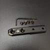 Taktische SF M300 M600 Taschenlampenhalterung Scout Light Vertikale CNC-Aluminiumhalterung Passend für M-LOK Keymod Airsoft PL -V2 Lampenhalterungsbasis