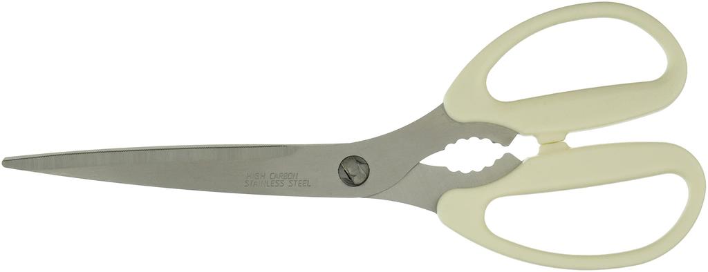 Shimomura Kogyo Ajiwaishokubo Yakiniku Scissors 240 White AYH-412