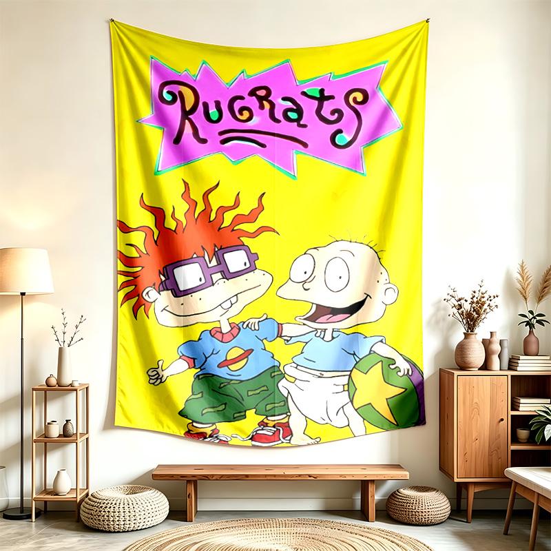 Rugrats (5) Tapestry Suitable For Decorating Homes Dorms And Bedrooms Soft To The Touch And A Perfect Gift For Friends And Family
