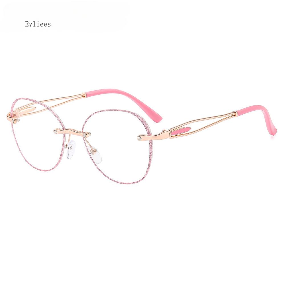 Reading Glasses Anti Blue Light Presbyopia Eyewear High-Definition For Men And Women Trendy Fashionable Transparent Frame