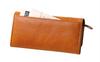 Usagi Long Wallet Cowhide Crafted by Functional for Men and Women [Nomura Shuhei] (Camel) Leather, Artisans,