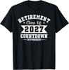 Retirement Class of 2027 Countdown In Progress Funny Teacher T-Shirt