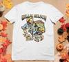 Vintage Willie Nelson Road Again T-Shirt White Cotton Gift Fans Music All Size