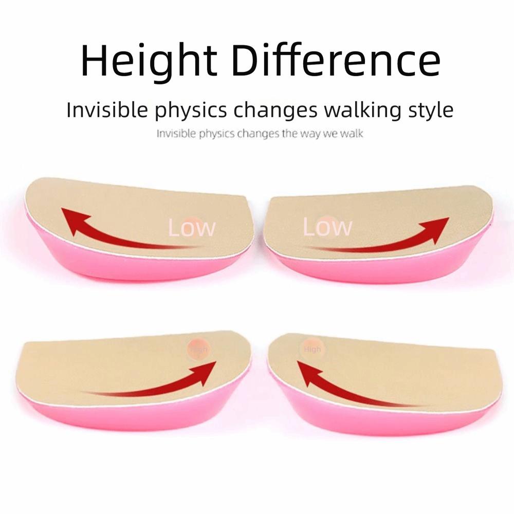 NEW Silicone Shoe Inserts Non-slip O/X Type Leg Corrective Insoles Arch Support Soft Heel Wedge Men Women