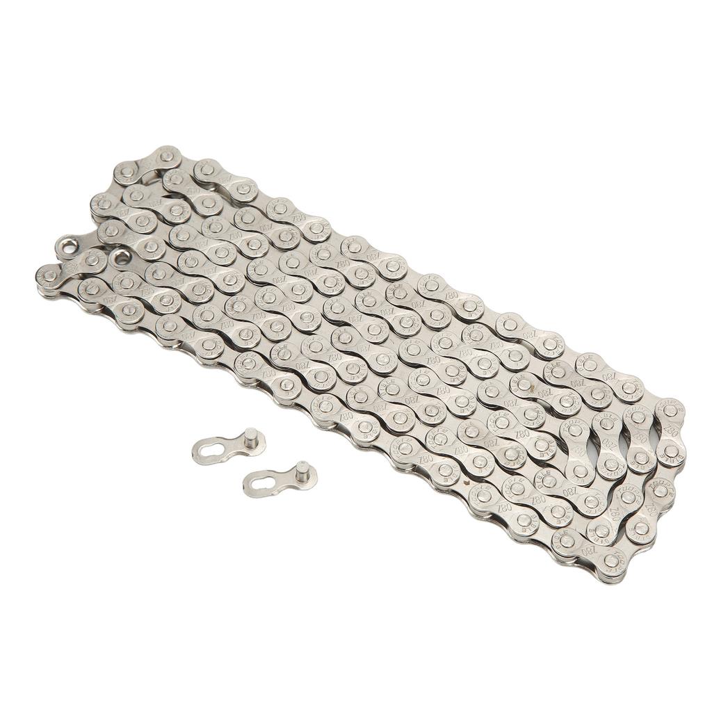 Mountain Bike Chain 8 Speed Bike Chain for 6 7 8 18 21 24 Speed Road Bike Folding Bike 116 Links