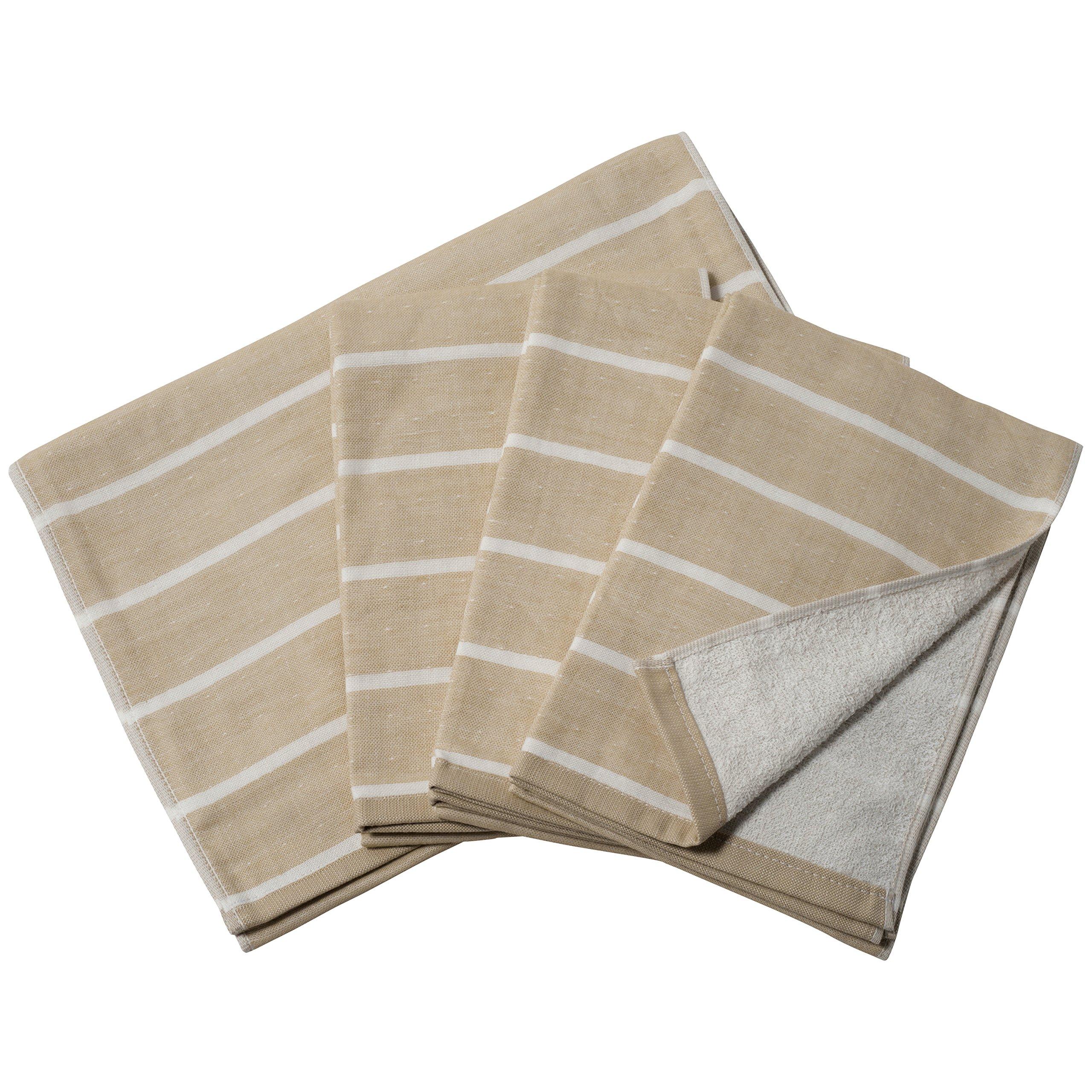 

hiorie Face Border Gauze Set of Senshu Towel (Hiorie) Japanese-Made Towels, Towels, 4, Beige, бежевый