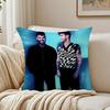 Music Band The CChainsmokers Cushion Cover Pillowcase Antidustmite living Room Sofa Decor Cushion Room