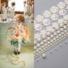 Abs Round Pearl Beads Rope Diy Craft Supplies Jewelry Decoration Wedding Dress