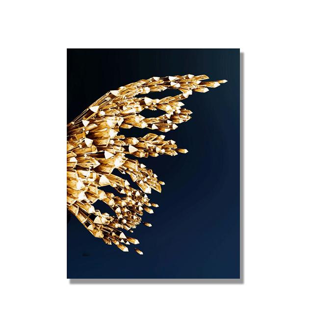 

Роскошный светильник с бабочками для гостиной, ресторана, два постера, мода, все, диван, домашний фон, настенные картины, декор, безрамный 21x30cm No Framed