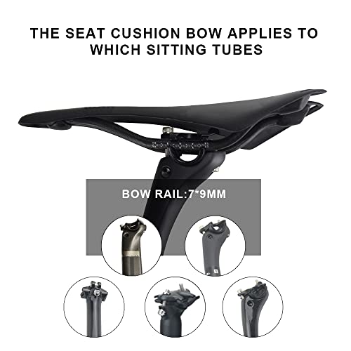 Road Bike Carbon Saddle, RXL SL Mountain Bike Saddle 270-141mm 3K Matte