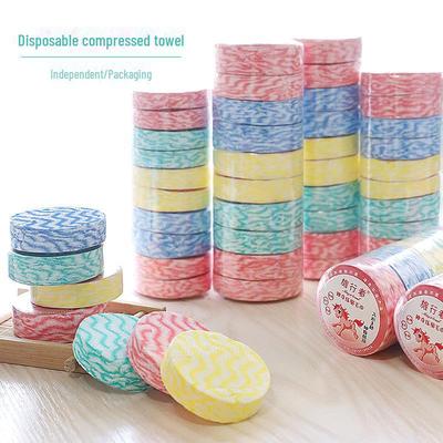 Kompakte Einweg-Gesichtswaschtücher – einzeln verpackt für den Einsatz auf Reisen und im Hotel