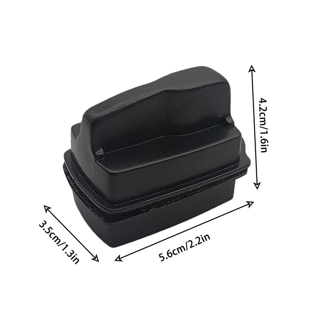 Магнитная щетка для аквариума, очиститель аквариума, магнит, двусторонняя щетка для удаления водорослей, плавающий скребок для водорослей, аксессуар для аквариума