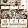 Christmas Silicone Cartoon Doodle Placemat - Reusable Painting Mat