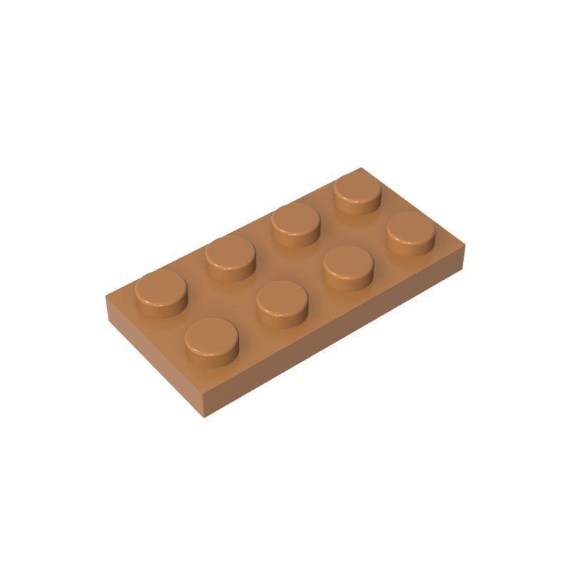 

10 ШТ. 3020 2x4 Основные Строительные Кубики Moc Цветные Свободные Детали Совместимые с Кирпичиками DIY Детская Игрушка Конструктор Подарочная Коробка 10PCS света кофе