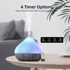 Diffuser For Home Ultrasonic 500ml Essential Oil Diffuser  Remote Control LED Lights Air Humidifier Includes 6 Premium Oils for
