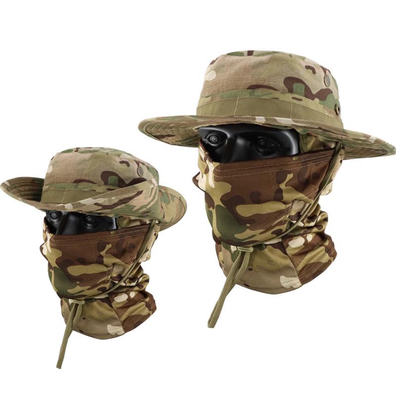 Men's Camouflage Tactical Boonie Hat Set