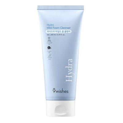 Hydra Mild Foam Cleanser Gentle Moisture‑Boosting Facial Cleanser 200ml