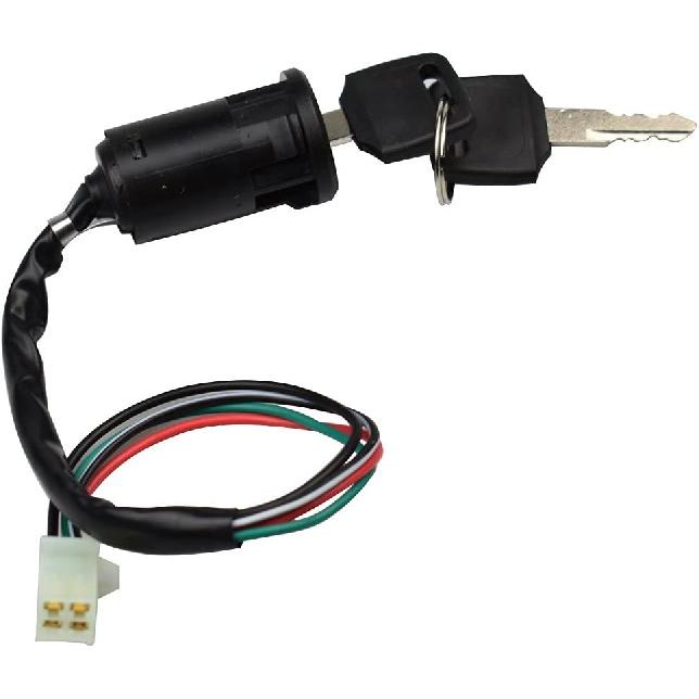 Wire Harness Wiring Loom CDI Ignition Coil Spark Plug Rebuild Kit For 50Cc 70Cc 90Cc 110Cc 125Cc Stator CDI Coil ATV Quad Bike Buggy Go Kart