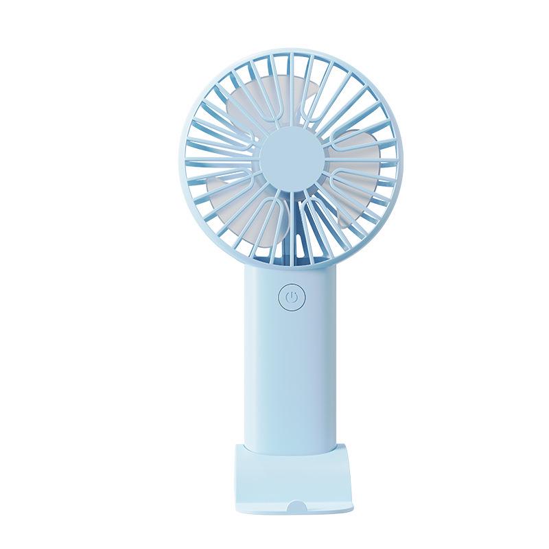 Portable Mini USB Fan: Handheld, Desktop Stand, Quiet, Large Wind Power