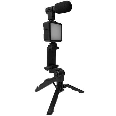 Držák Fotografické Osvětlení Držák LED Selfie Stativ Rukojeť pro Nahrávání Přenosný Stabilizátor