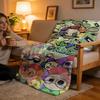 Throw High-Density Short Plush Blanket For Sofa Nap Air-Conditioned Room Soft Skin-Friendly D-DandyS Worlds