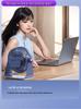 Compact Ultra-Quiet Rechargeable Desktop & Wall-Mount Fan for Office, Dorm, and Classroom Cooling