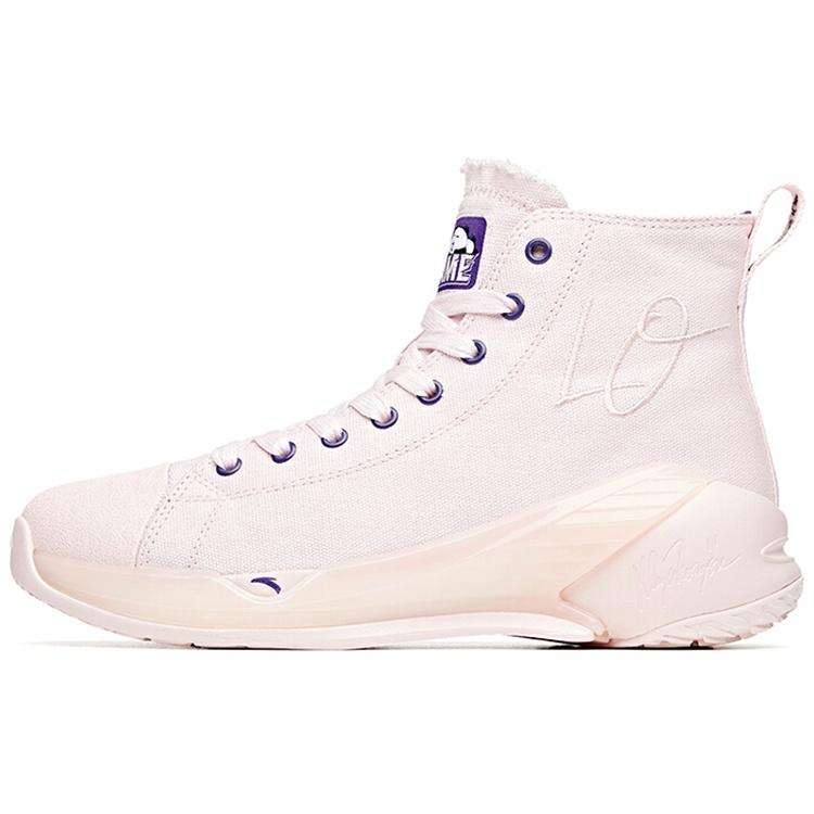 (WMNS) ANTA Basketball Series Sneakers  Light Pink  Women s 122021804S-3 EU 36