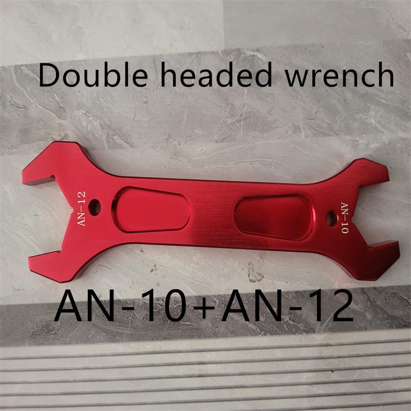 AN3 AN4 AN6 AN8 AN10 AN12 Aluminum Wrench Joint Tool Socket Wrench Tool Kit Double Head Joint Disassembly Wrench Repair Tools