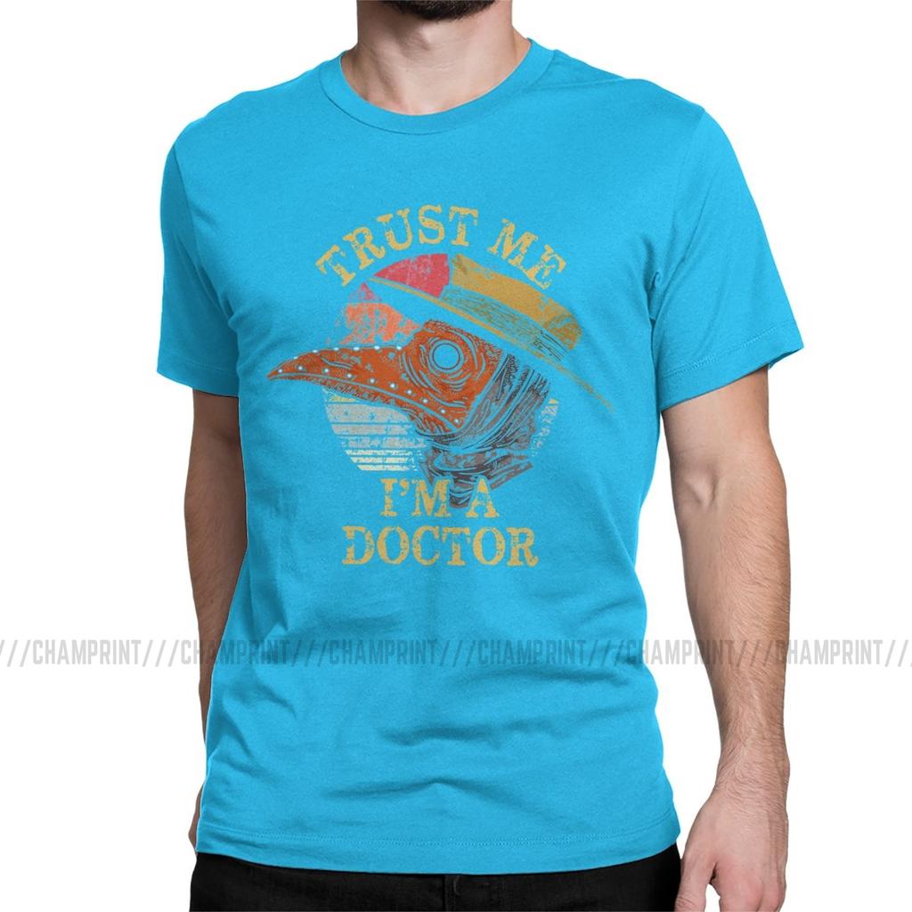 Plague Doctor Trust Me I M A Doctor Men S T Shirt Horror Halloween Black Death