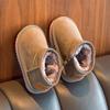 Children's Snow Boots 2025 New Baby Winter Shoes Girls Fleece Thickened Snow Boots Boys and Children Large Cotton Boots