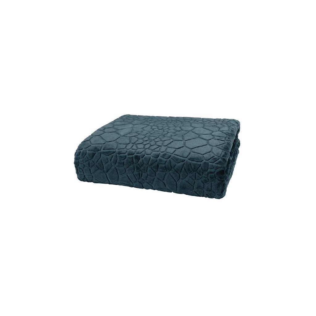 Meave Double Emboss Decke – Grau