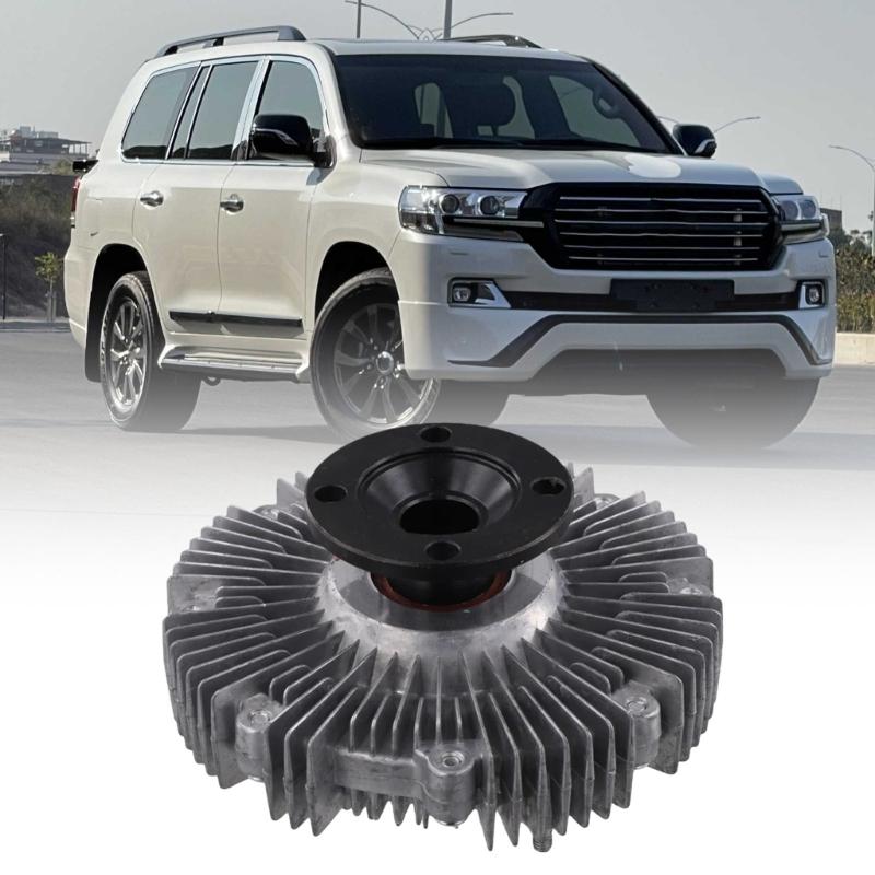 Aluminum Alloy Fan Coupling Easy Installation Design Lowers Engine Temperature By 3-5% Improves Fuel Economy For Vehicles