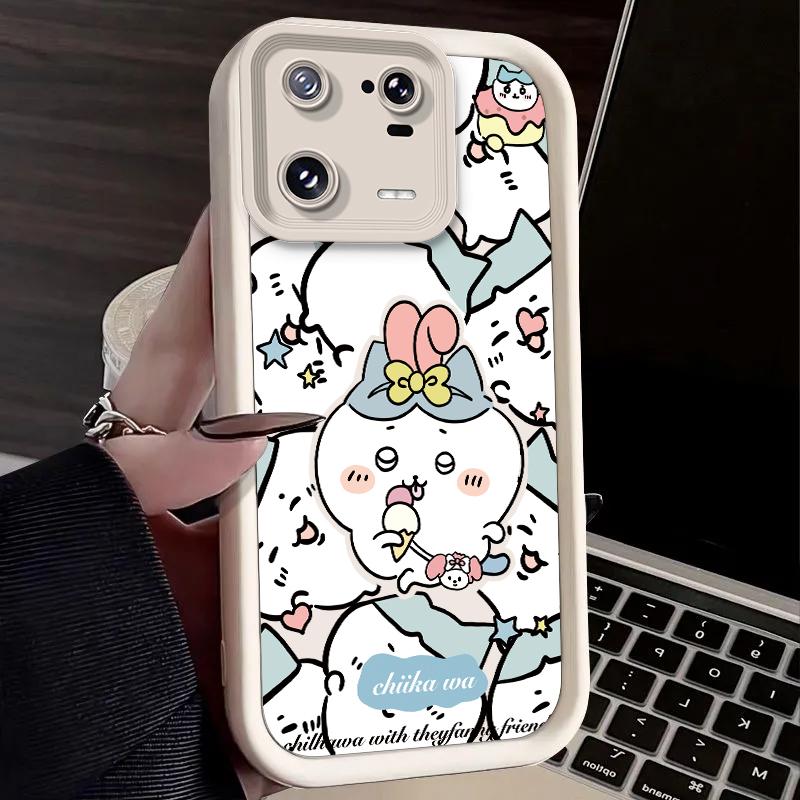 C-Chiikawas Phone Case for Xiaomi Mi 15 14 14T 13 13T 12 11 11T Lite POCO X7 X6 5G X5 X3 NFC F6 F5 M7 M6 Pro 4G Back Cover Funda