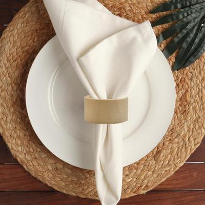 Wood Napkin Rings Rustic Napkin Holders Reusable Napkin Rings for Dinner Party Wedding Christmas Home Farmhouse Decor