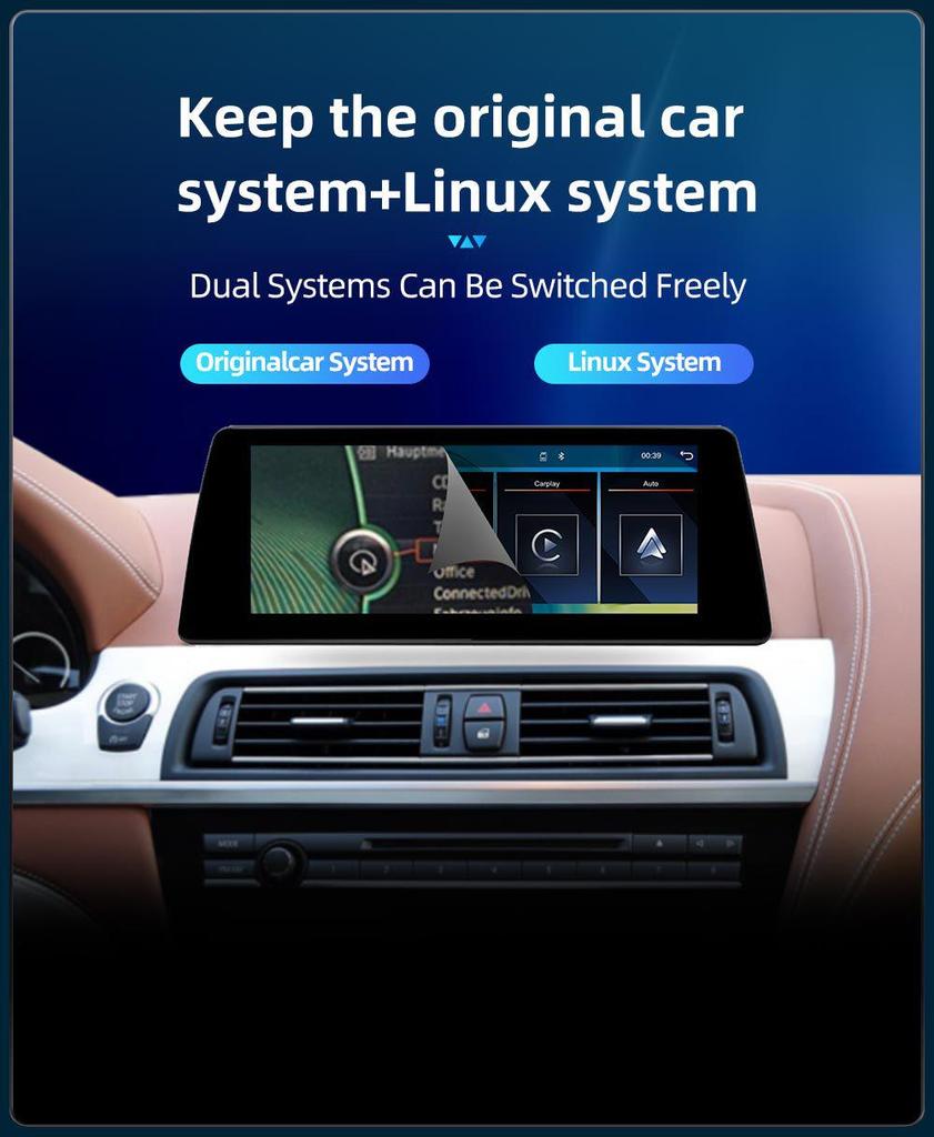 10.25" GPS Navigation for BMW 6 Series F06/F12/F13 Central Control Display