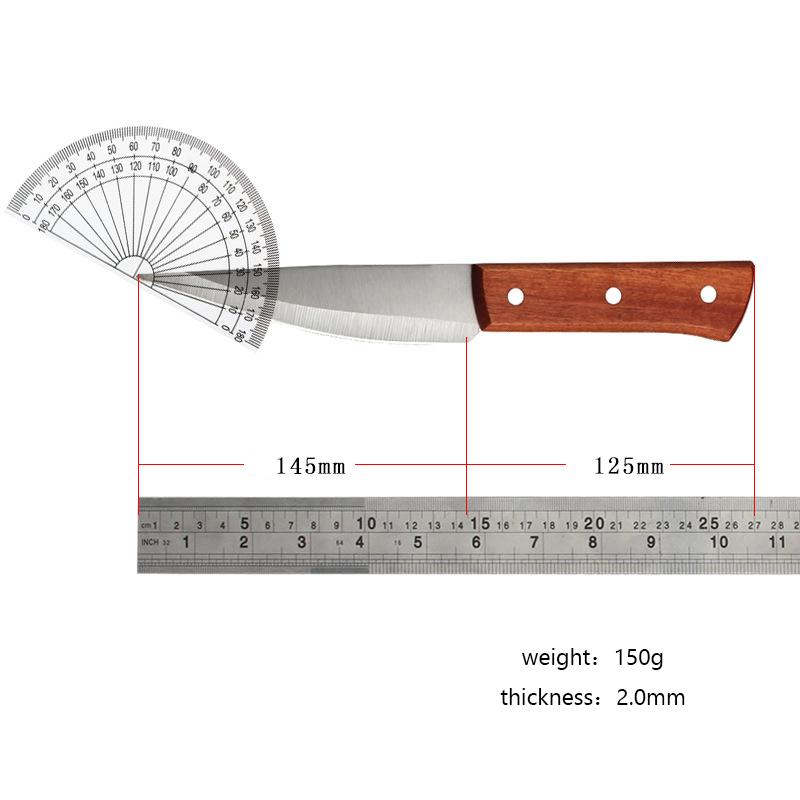 Fiskekniv i rustfritt stål Kjøkken Utbeningskniver Sushi Kniv Fruktkutter